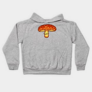 Amanita Mushroom Goblincore Aesthetic Cottagecore - Artist - Mycology Fungi Shrooms Mushrooms Kids Hoodie